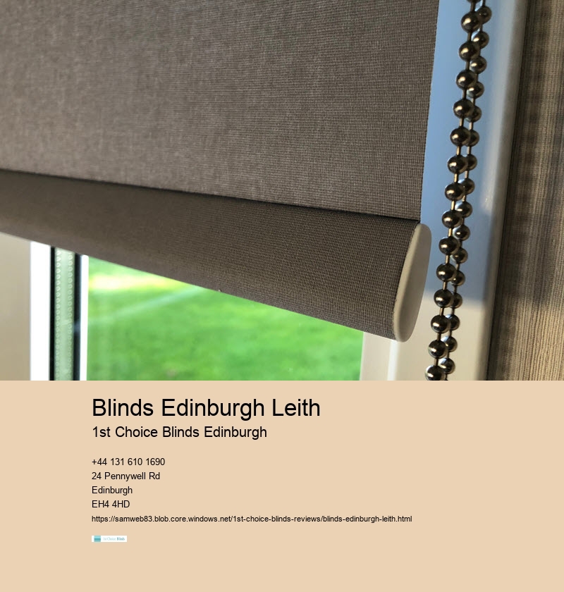 Blinds Edinburgh Leith